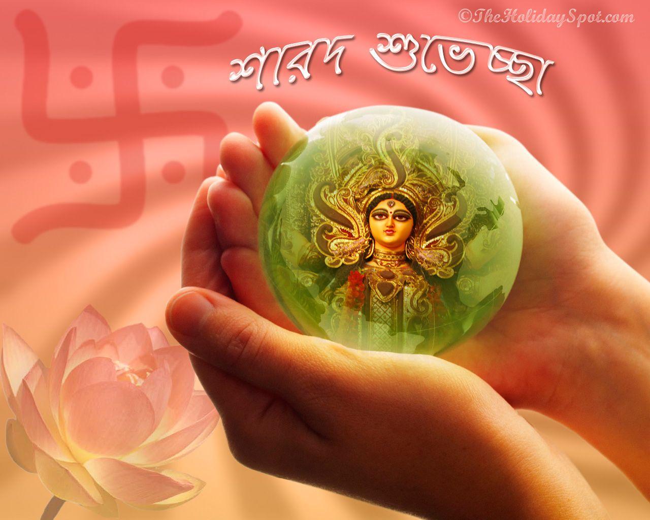Wallpaper for Durga puja, its free, download now!