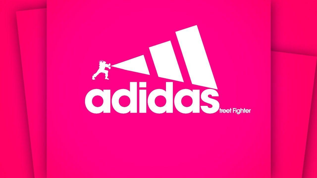 Adidas bosslogic pink background fighters wallpaper. AllWallpaper