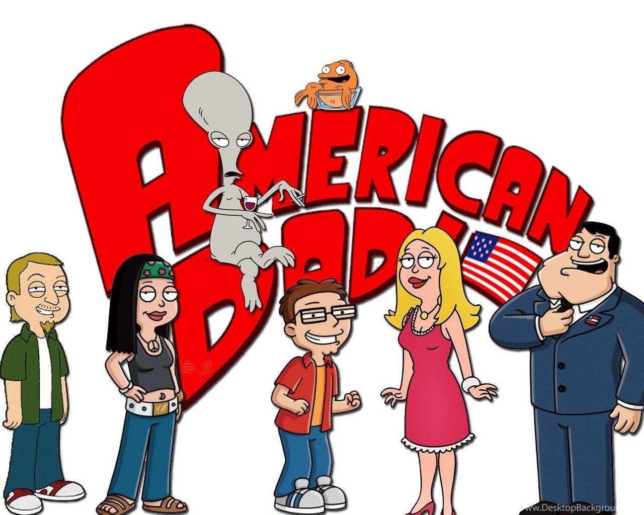 Cartoons American Dad TV Shows Wallpaper Desktop Background