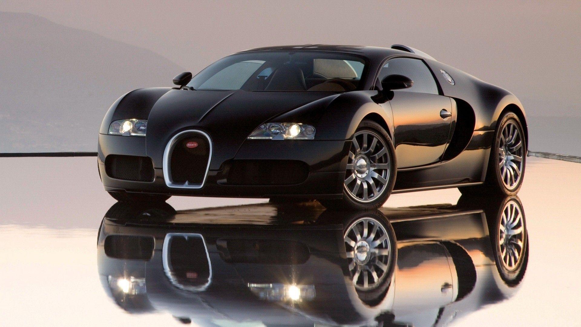 Black Bugatti Veyron Most Expensive Car Photo HD Famous Wallpaper