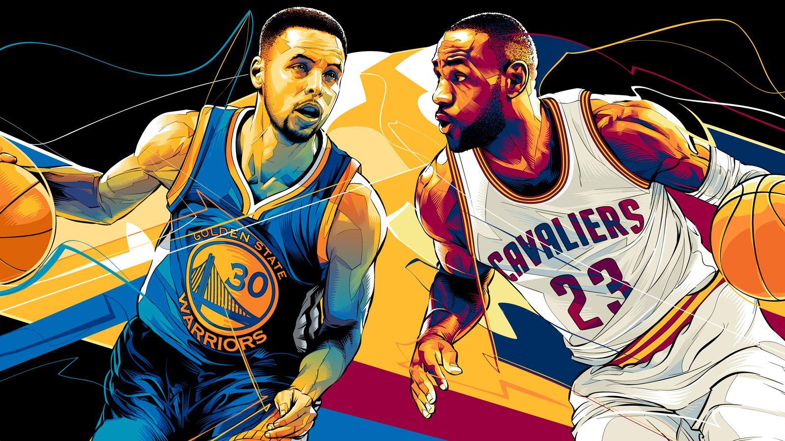Lebron Vs Curry Wallpapers Wallpaper Cave