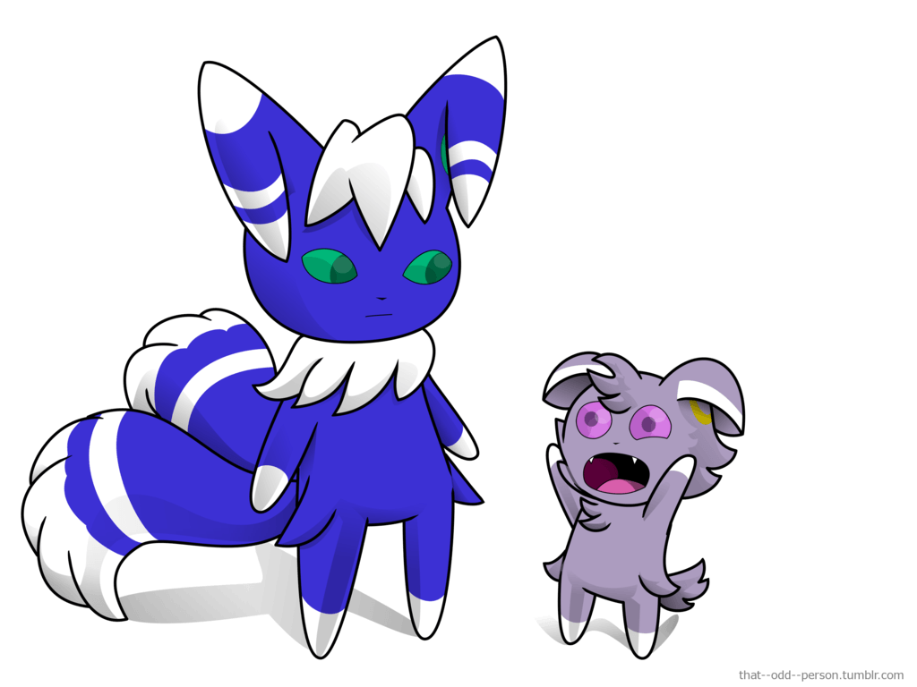 Meowstic and Espurr