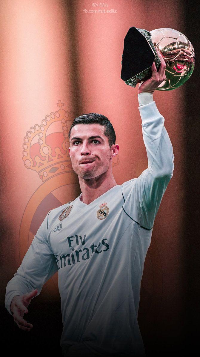 Cristiano Ronaldo Ballon D'OR Lockscreen Wallpaper By Adi 149