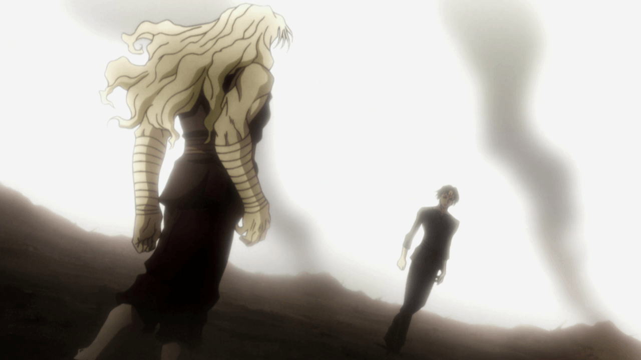 Silva vs chrollo.png. Hunter x Hunter
