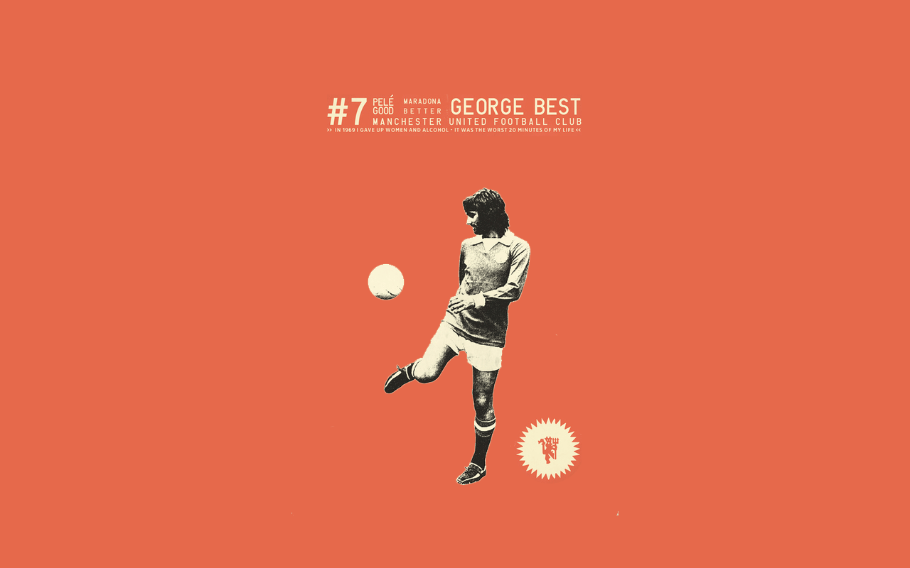 I wanted a George Best wallpaper, but couldn't find any good ones