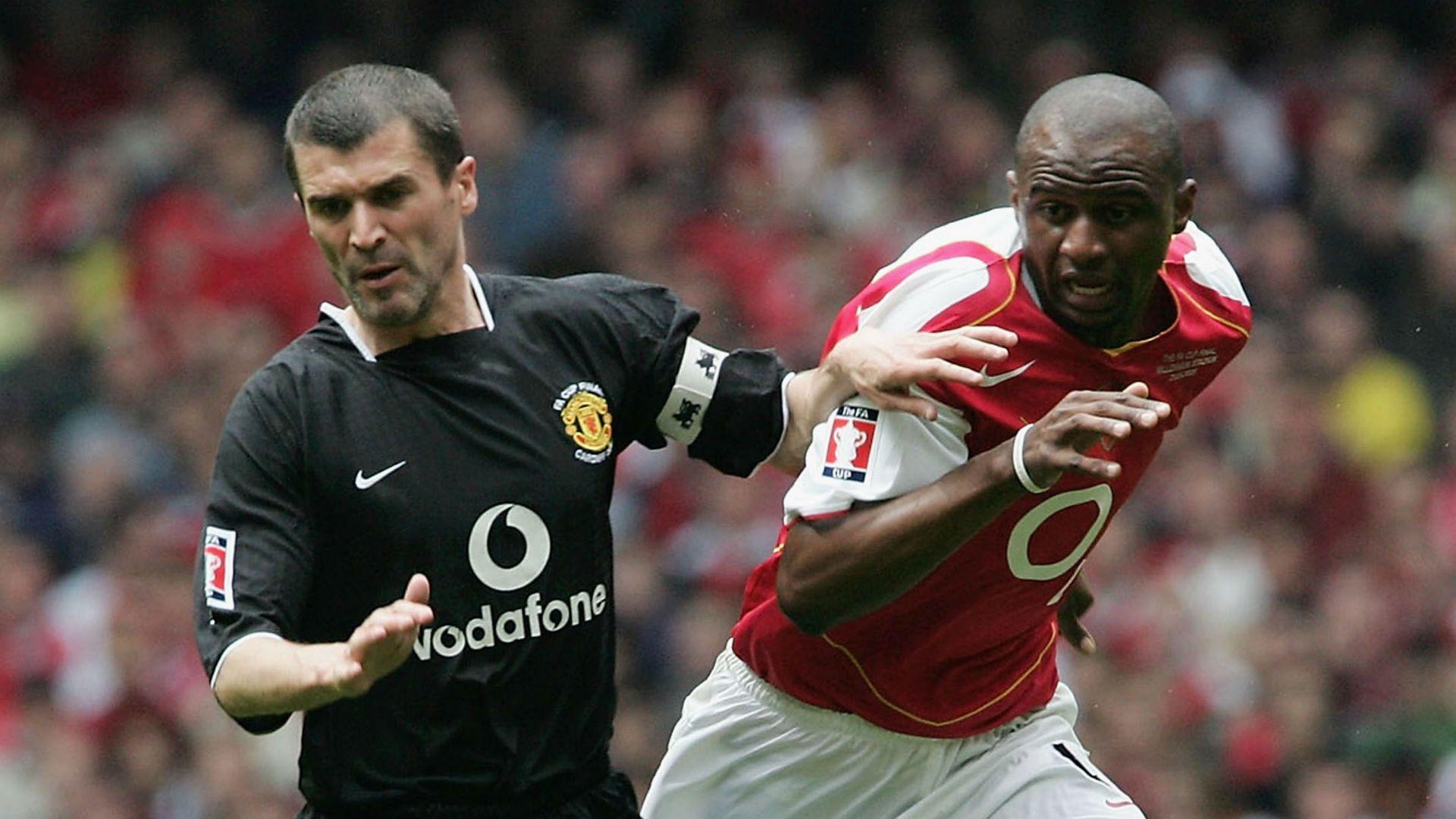 Roy Keane vs Patrick Vieira: The bitter rivalry behind legendary