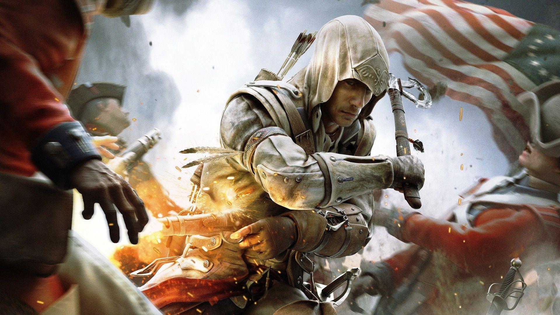 Assassins Creed III. Android wallpaper for free