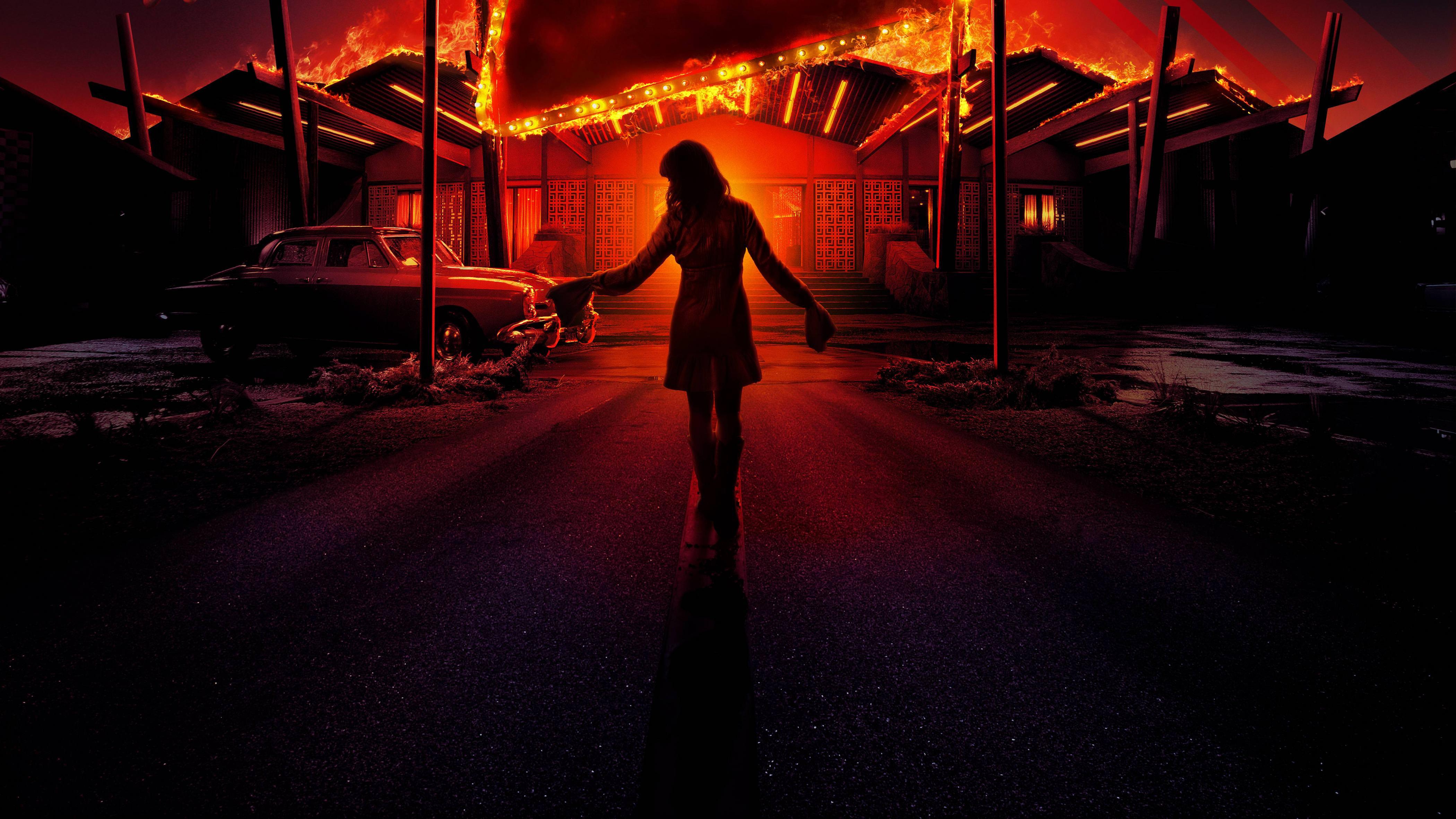 Cailee Spaeny in Bad Times at the El Royale 5K Wallpaper. HD
