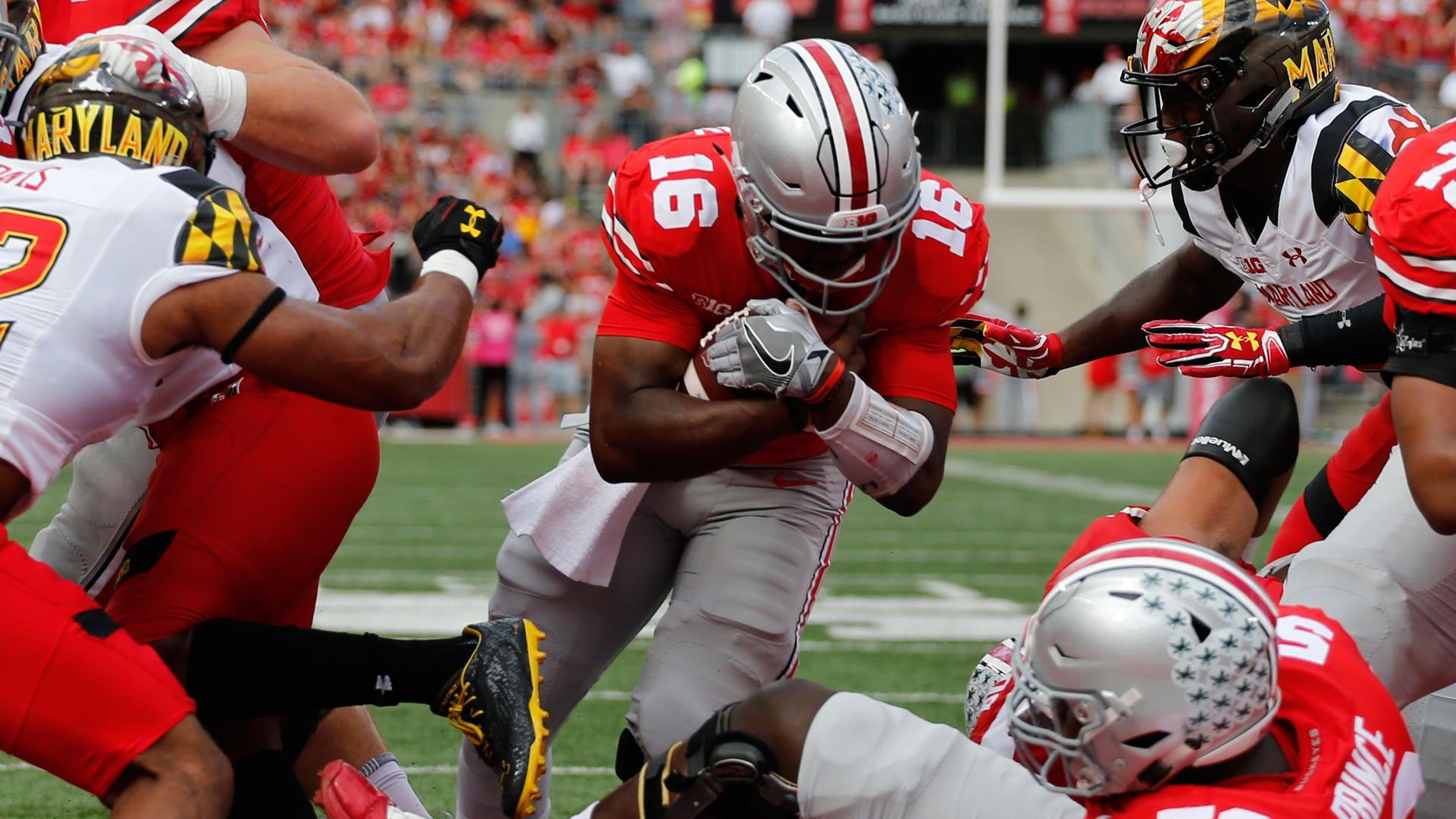 No. 10 Ohio State Keeps Rolling, Routs Maryland 62 14. WBNS 10TV