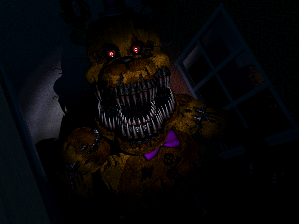 Nightmare Fredbear. The Many Adventures Of Minecraft Rogers