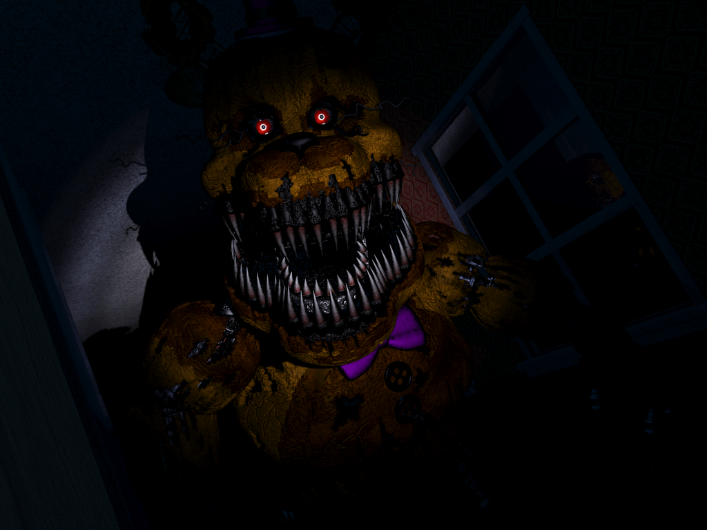 SFM] Grey Nightmare Fredbear papel de parede HD