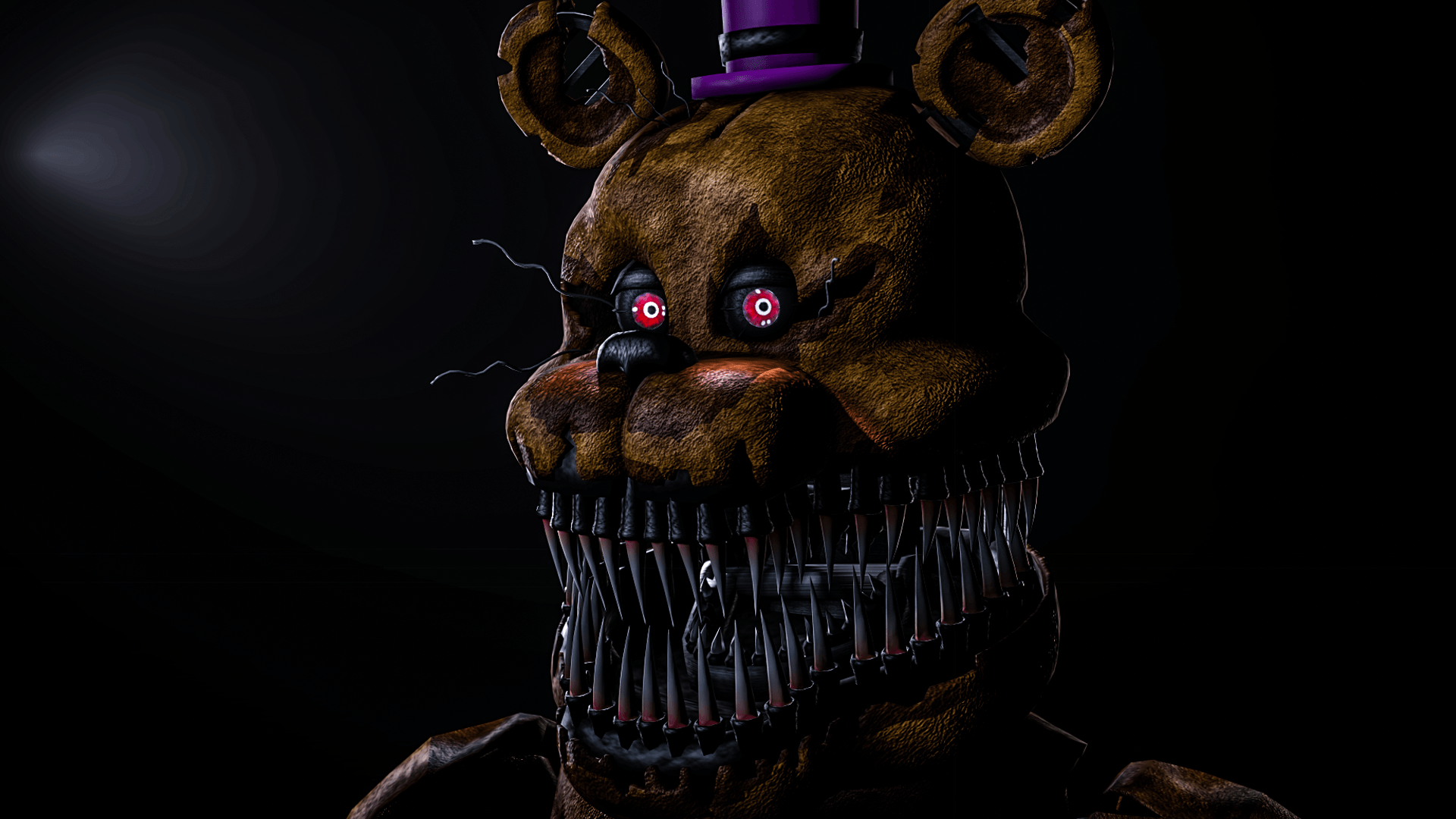 Nightmare Fredbear jumpscare image - JaidynSan - ModDB