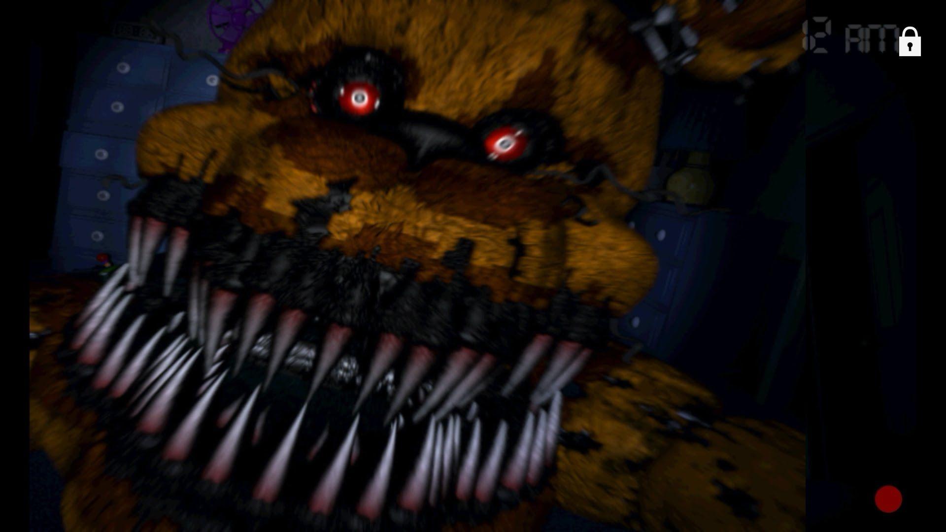 Nightmare Fredbear jumpscare image - JaidynSan - ModDB