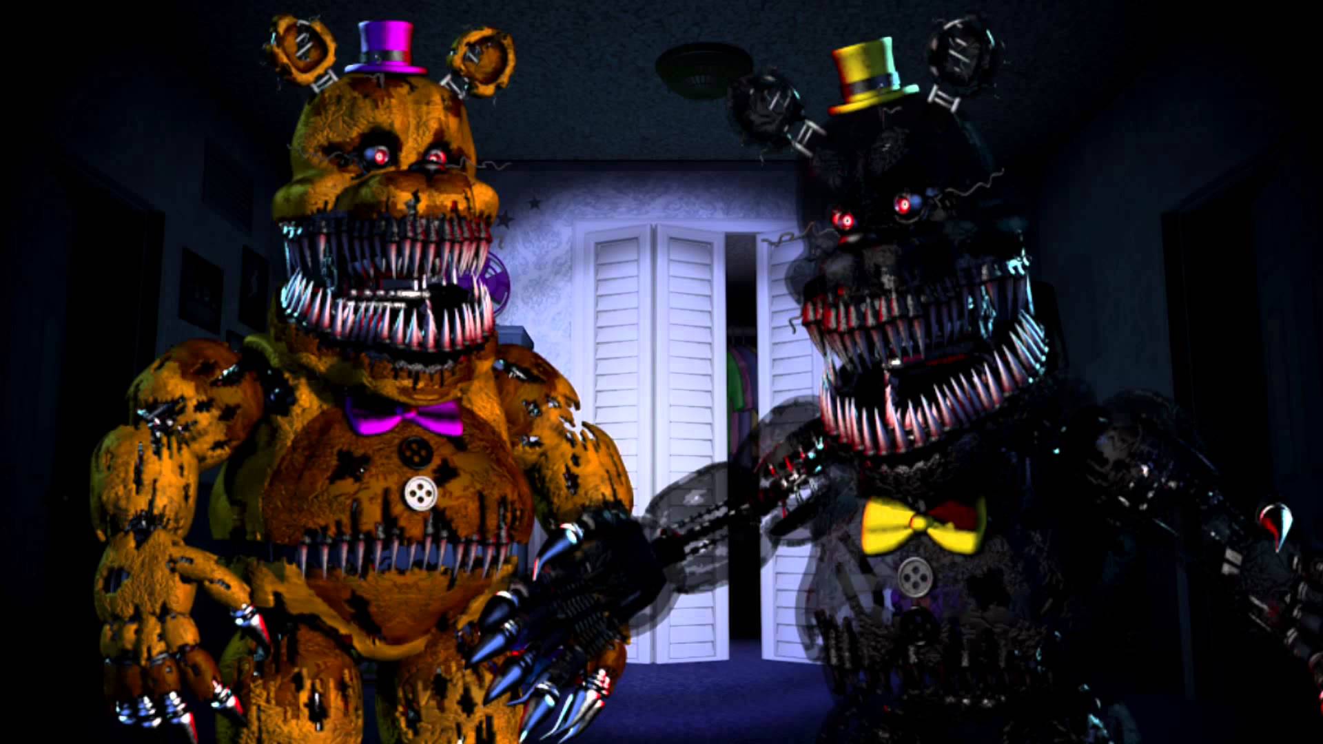 Five Nights At Freddy's 4. Nightmare Nightmare Fredbear Laugh