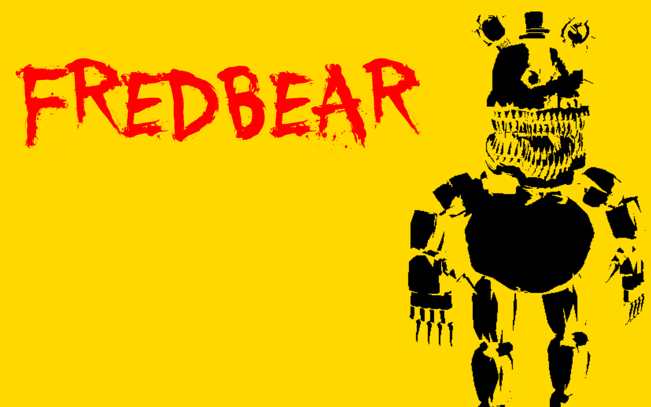 Random Nightmare Fredbear Wallpaper Thingy