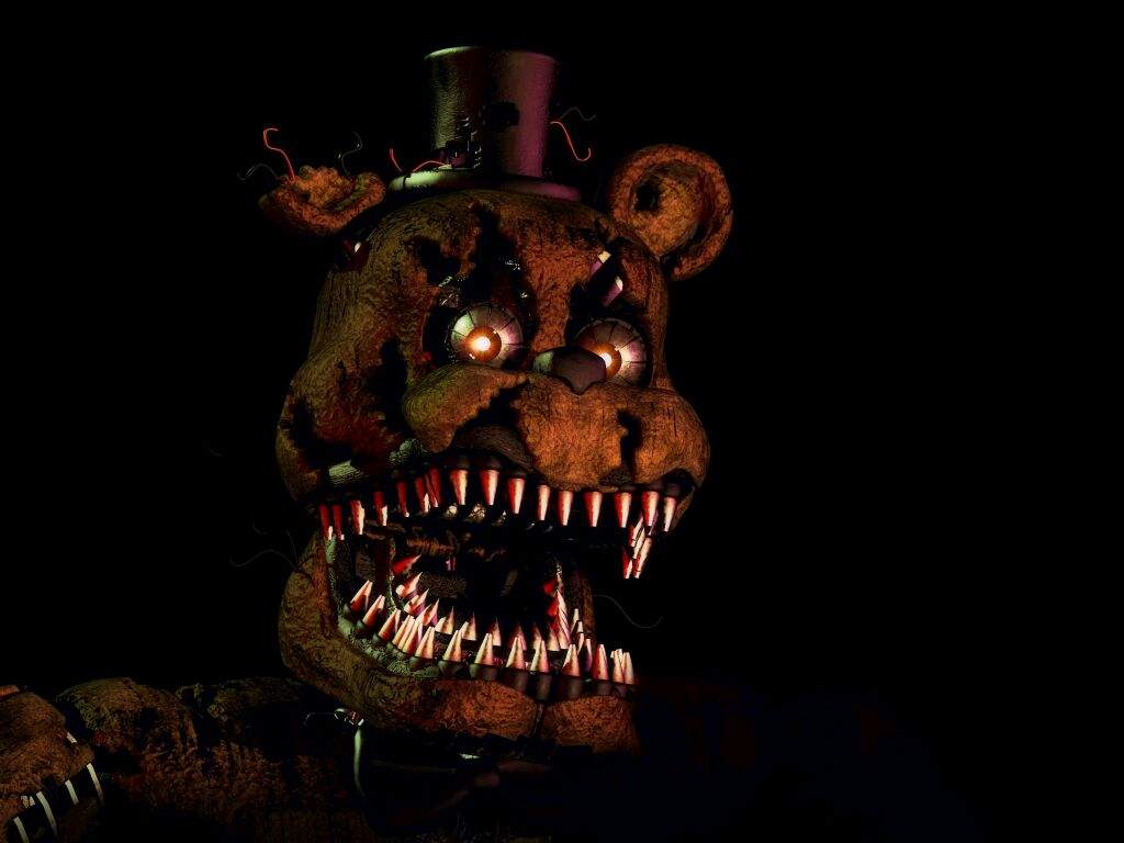 HD nightmare fredbear wallpapers