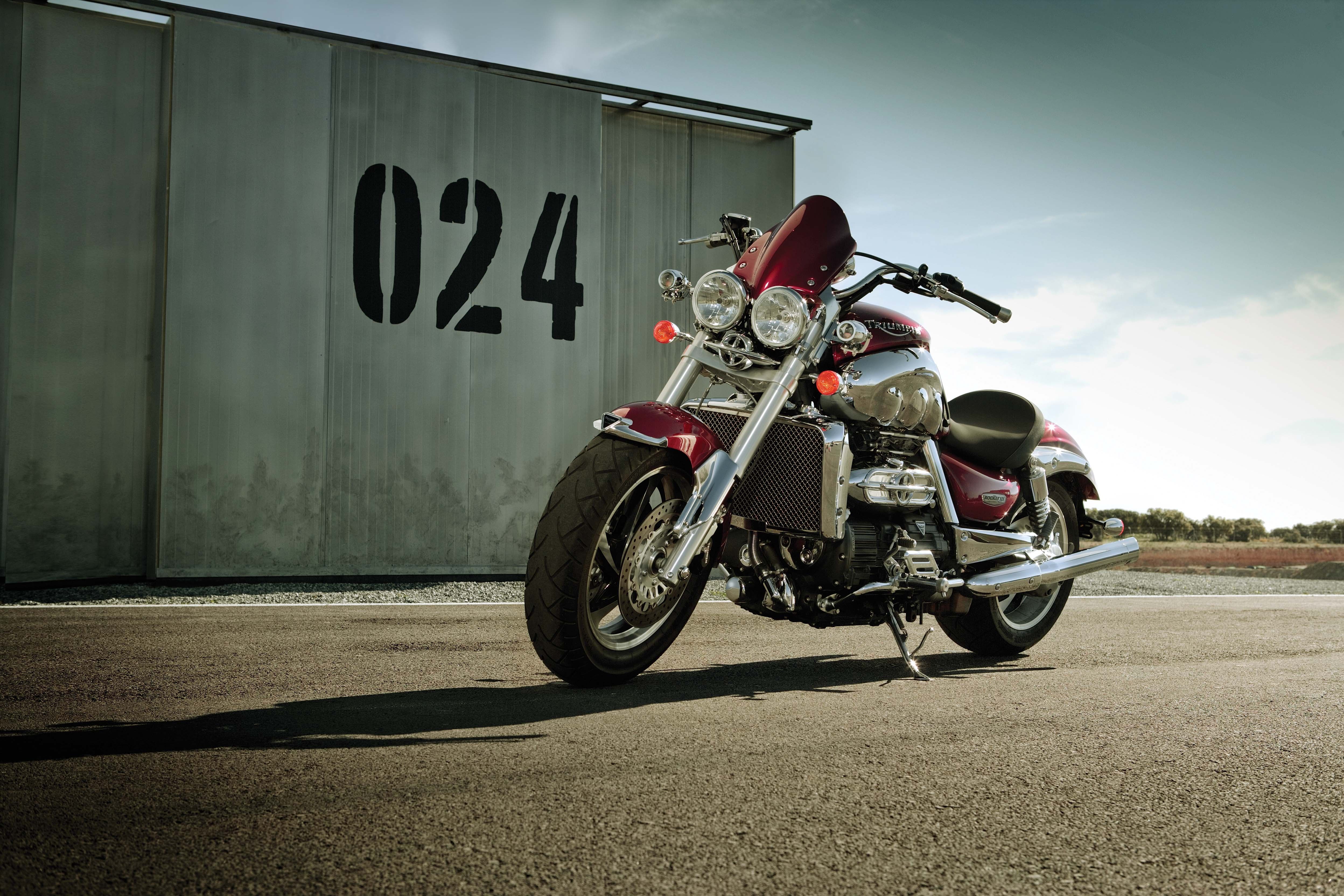Triumph Rocket III 4k Ultra HD Wallpaper. Background Image