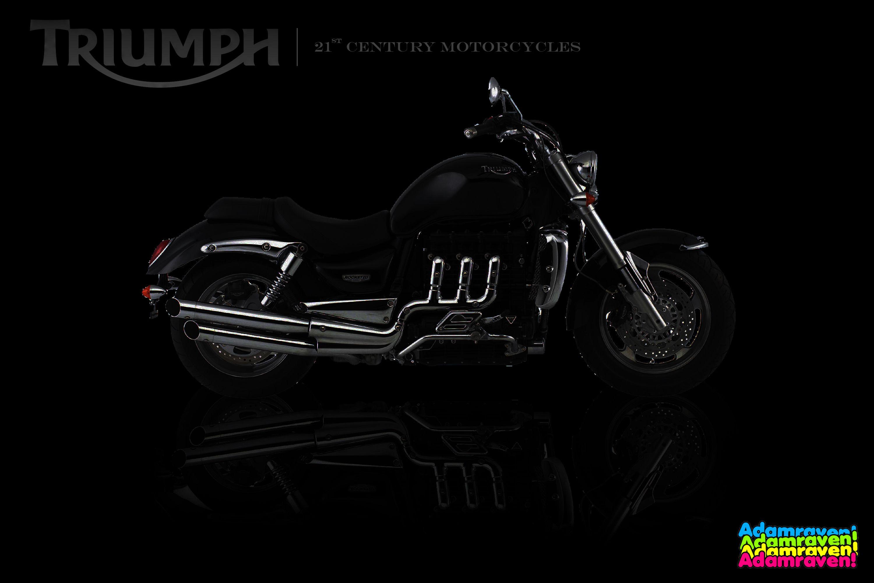 Triumph Rocket III Mock Ad By Adam Raven