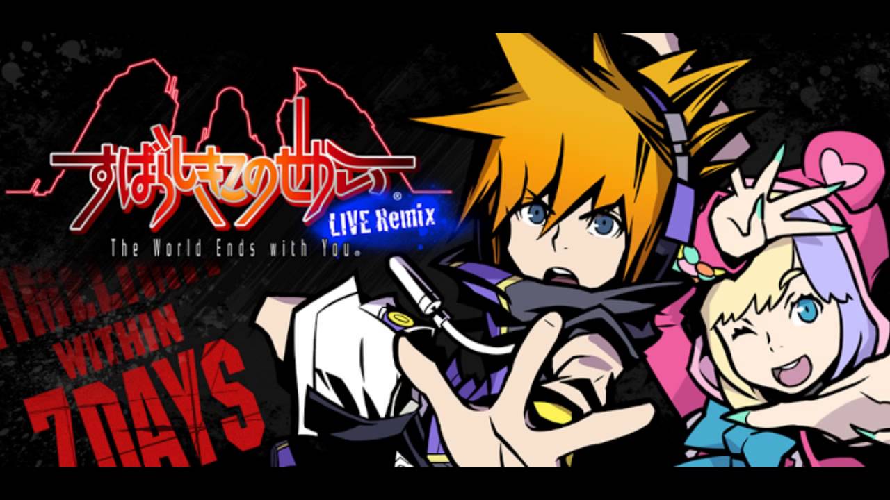 The World Ends With You Final Remix Wallpapers Wallpaper Cave