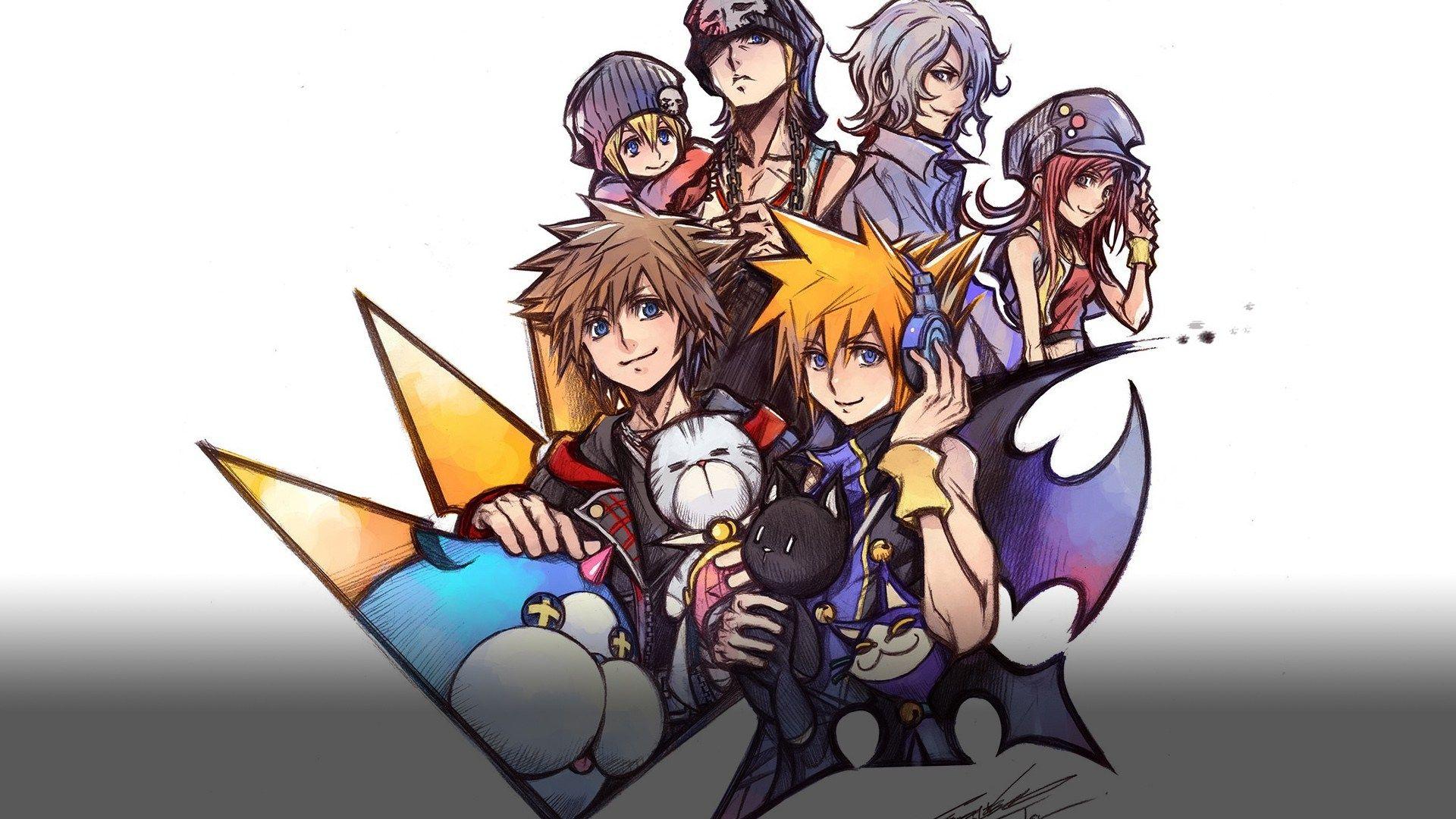Kingdom Hearts and The World Ends With You come together in new art