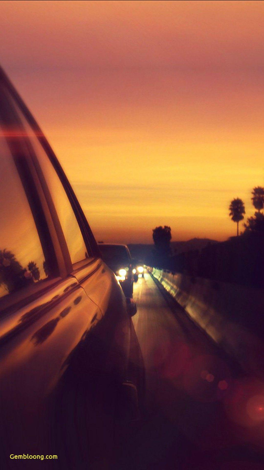 Wallpaper for iPhone City Awesome Drive Way Sunset City Highway Car