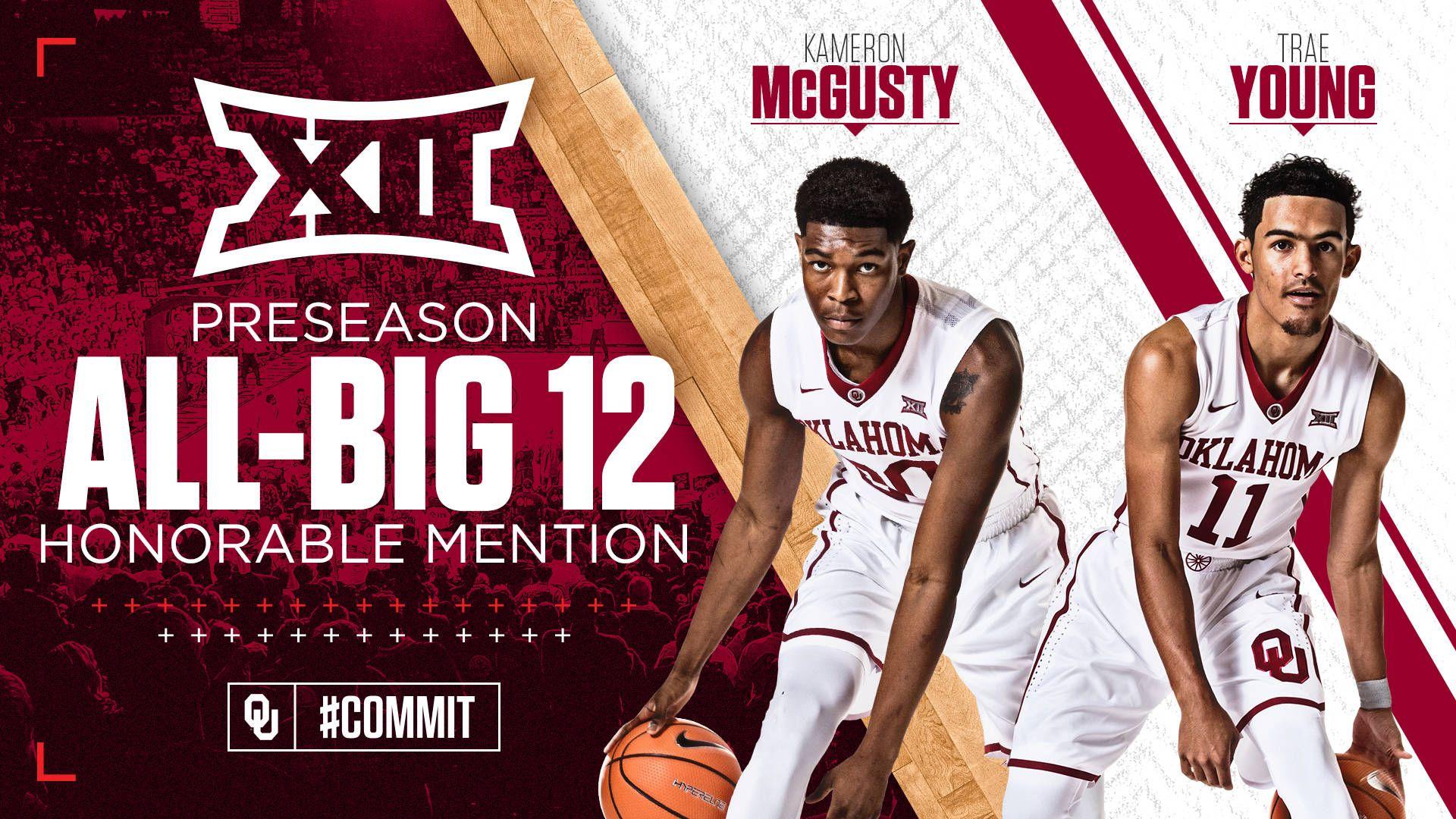 McGusty and Young Earn Preseason Big 12 Honors Official Site