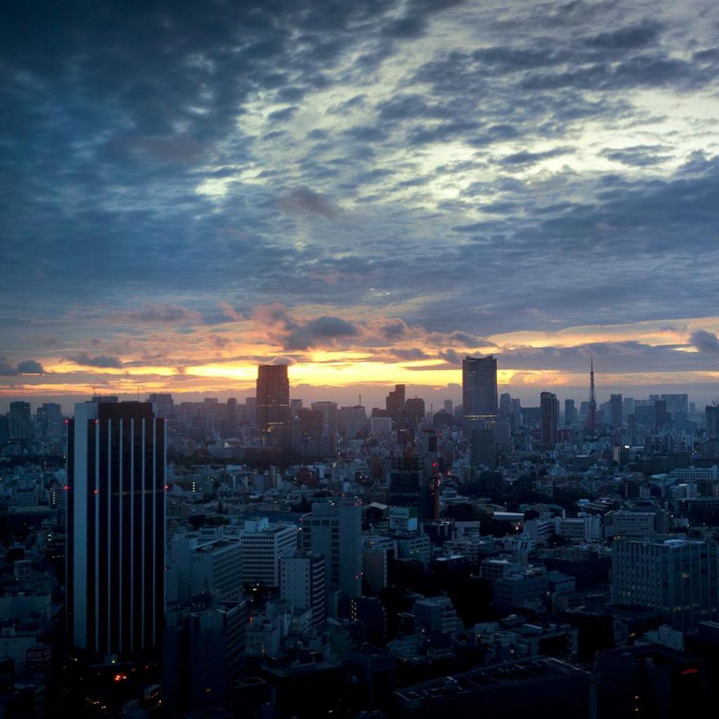 Токио закат
