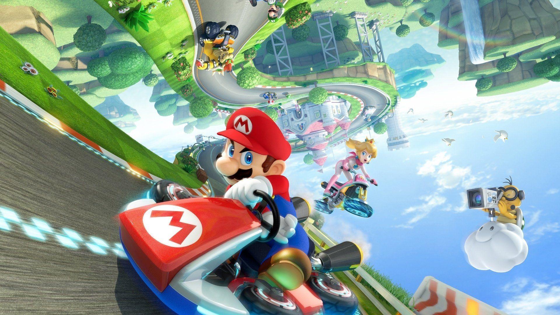 Video Game Mario Kart 8 Deluxe HD Wallpaper