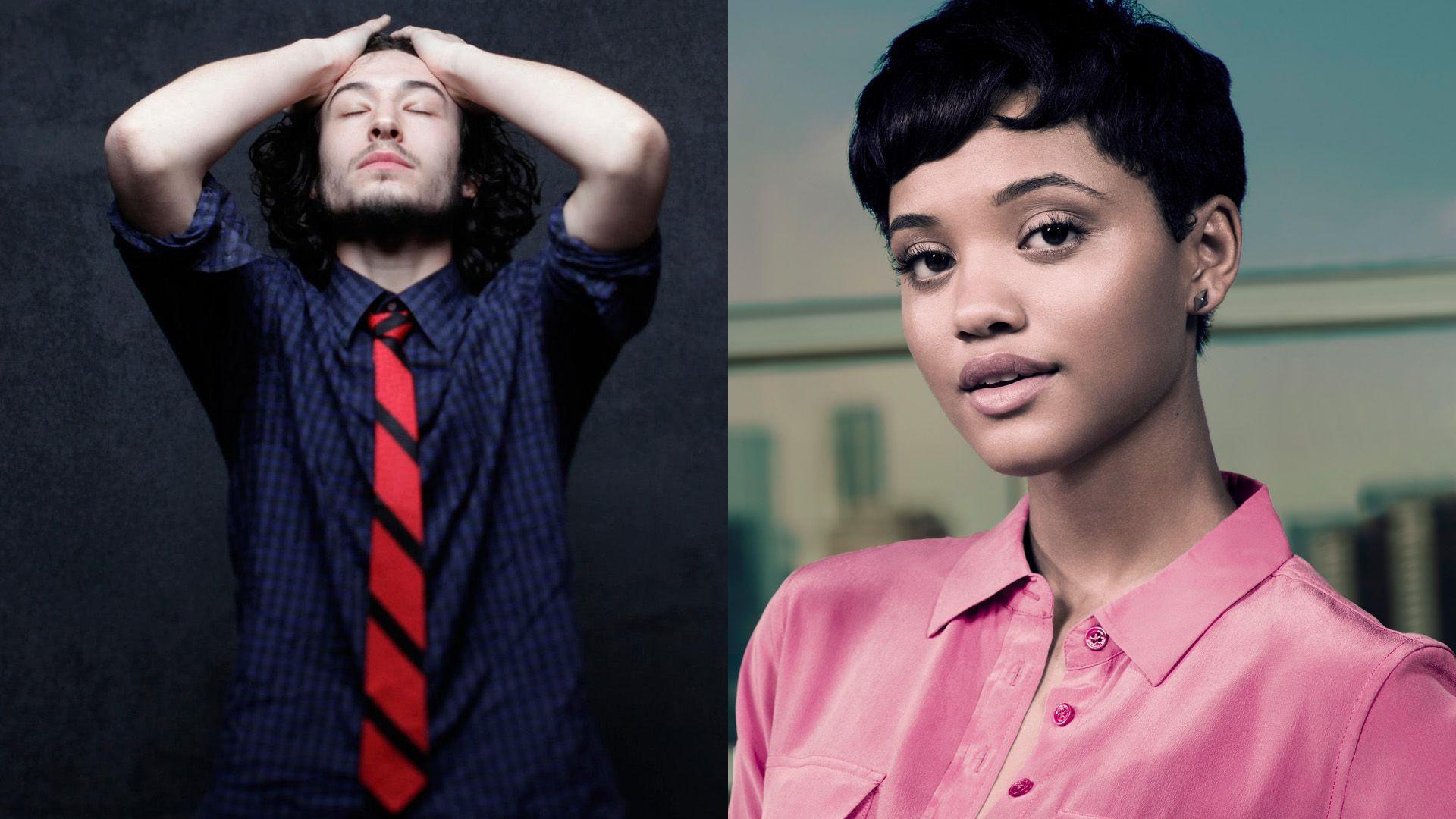 THE FLASH Stars Ezra Miller and Kiersey Clemons Comment on