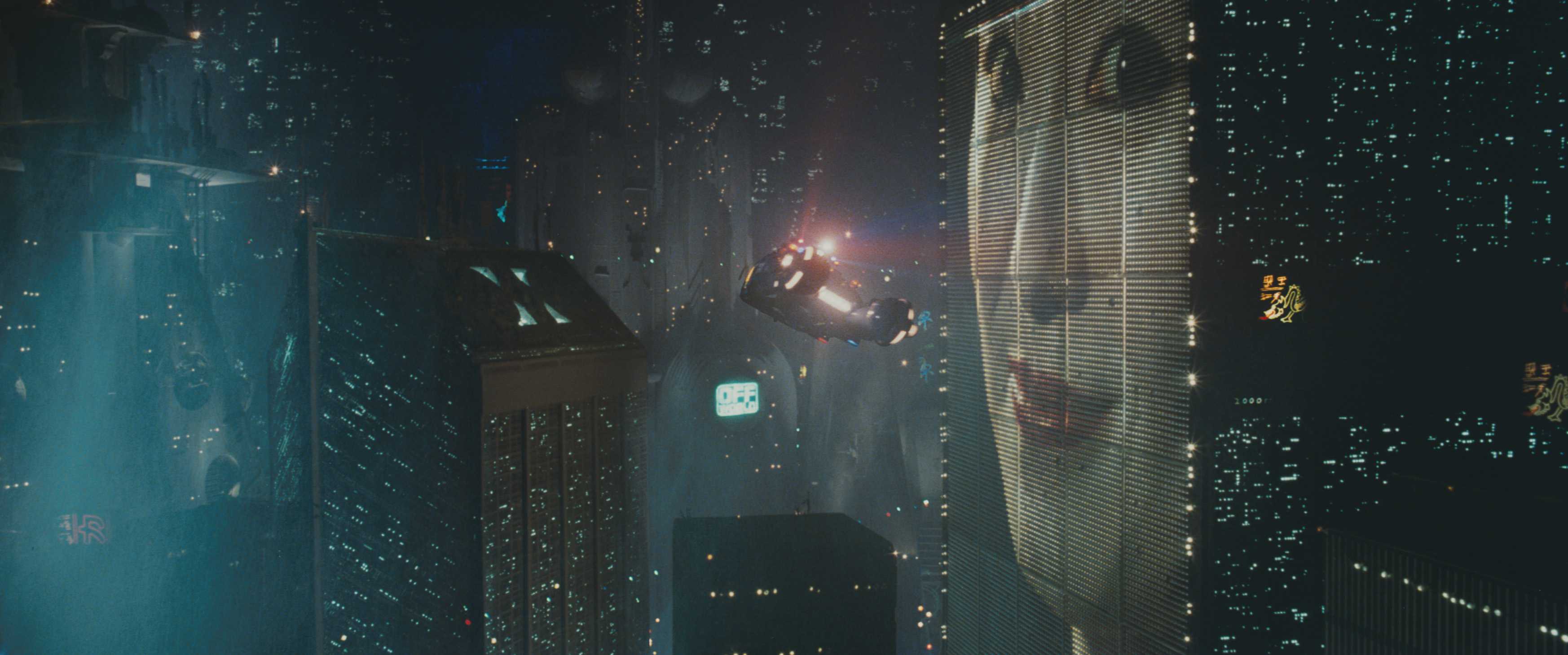 Blade Runner, science fiction, flying cars wallpaper