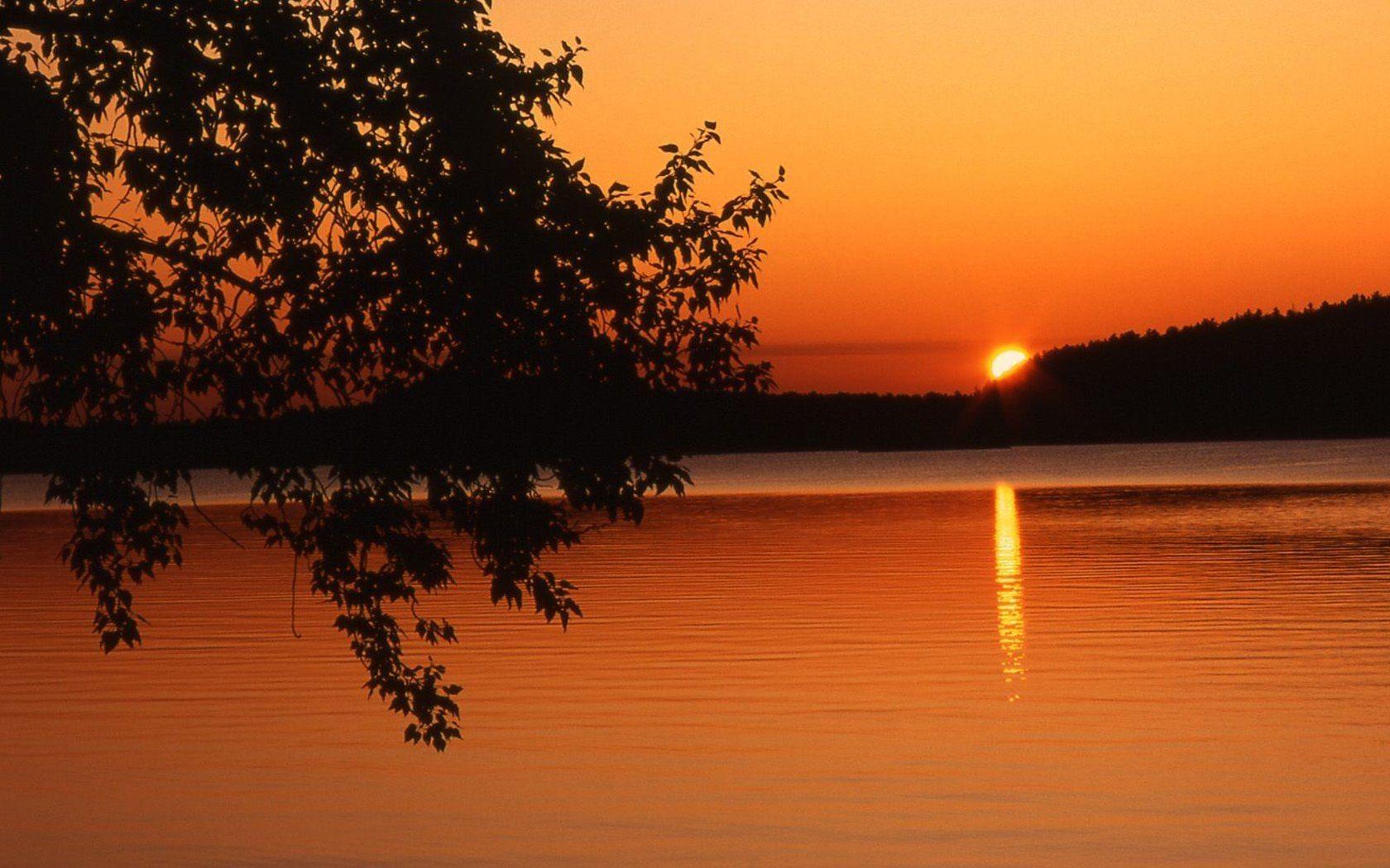 Evening Sunset HD Wallpaper Luxury Mountain Sunset and Sunrises