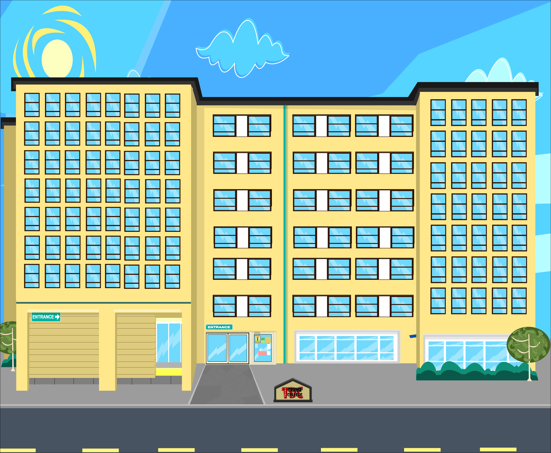 Background College.png Drama Island Fanfiction