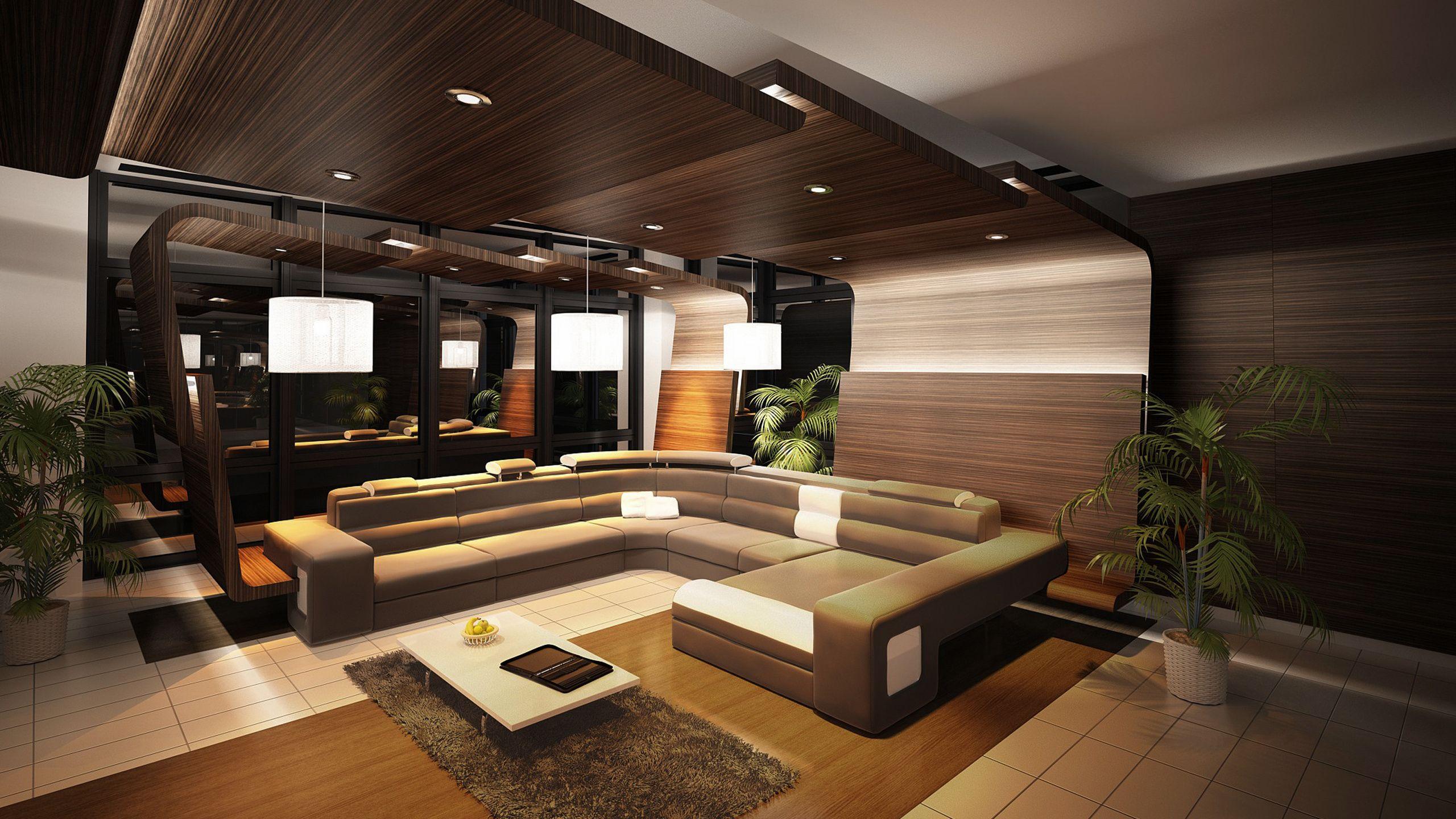 Interior, Lounge, Wooden, Stylish Design, Chairs, Loft