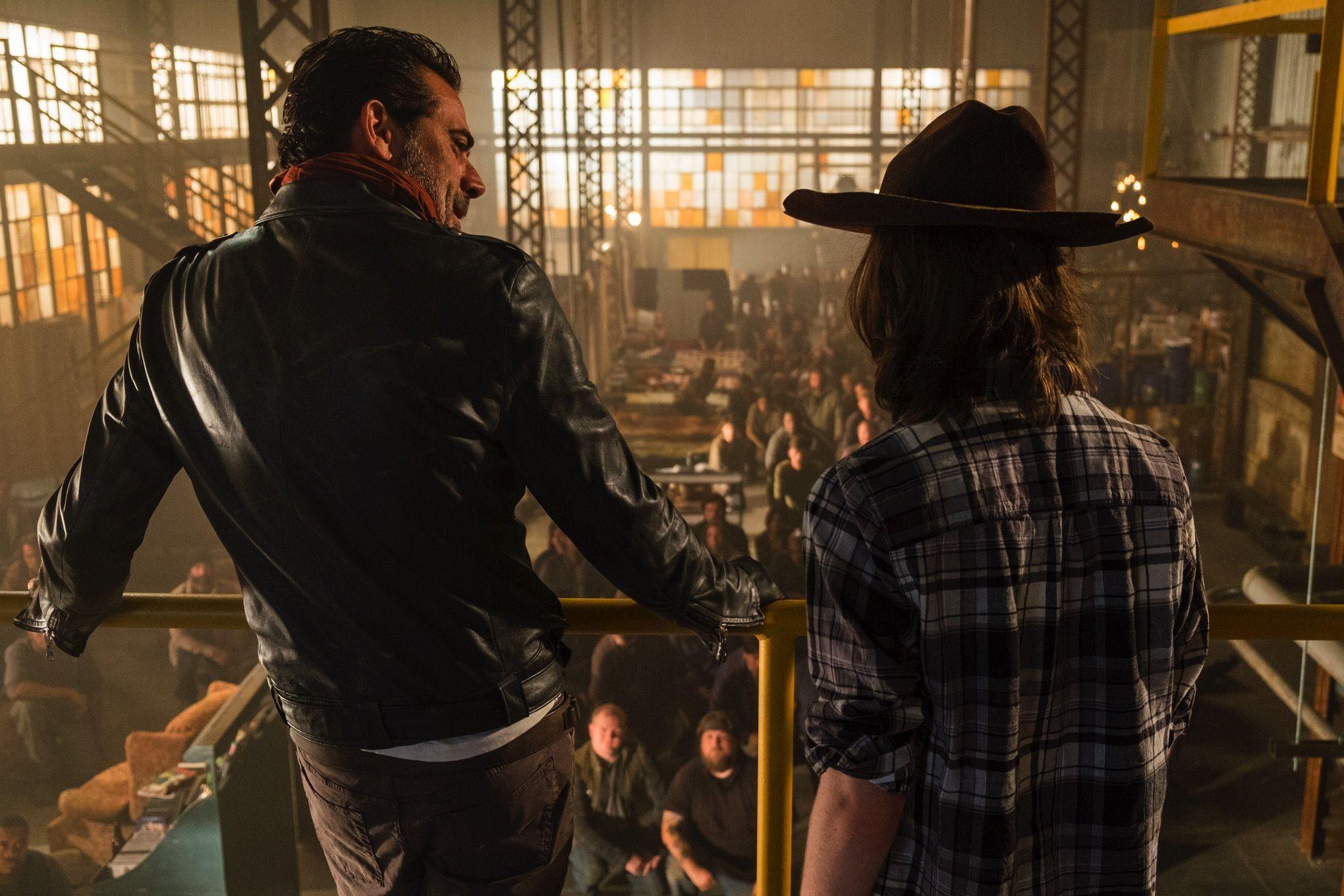 The Walking Dead Carl Grimes Negan The Walking Dead The Walking Dead