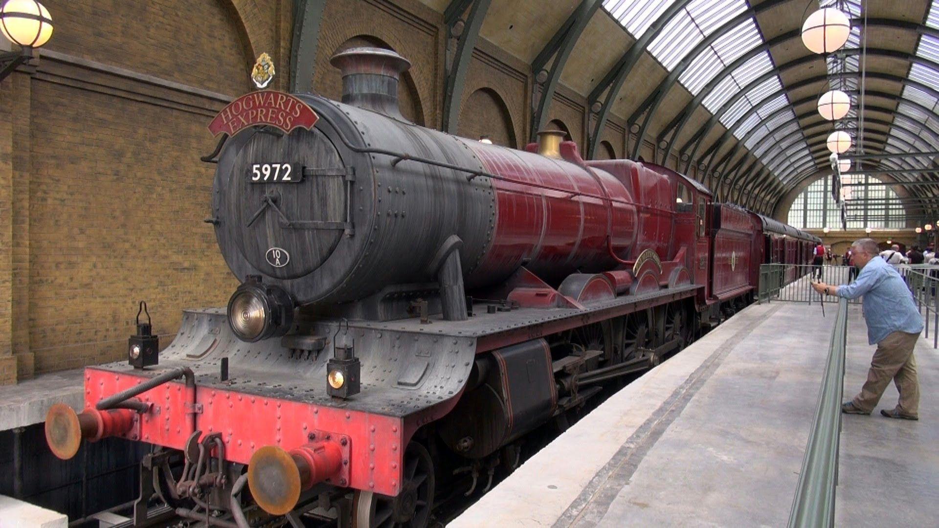 A beautiful illustration of beautiful Hogwarts train, | Stable Diffusion |  OpenArt