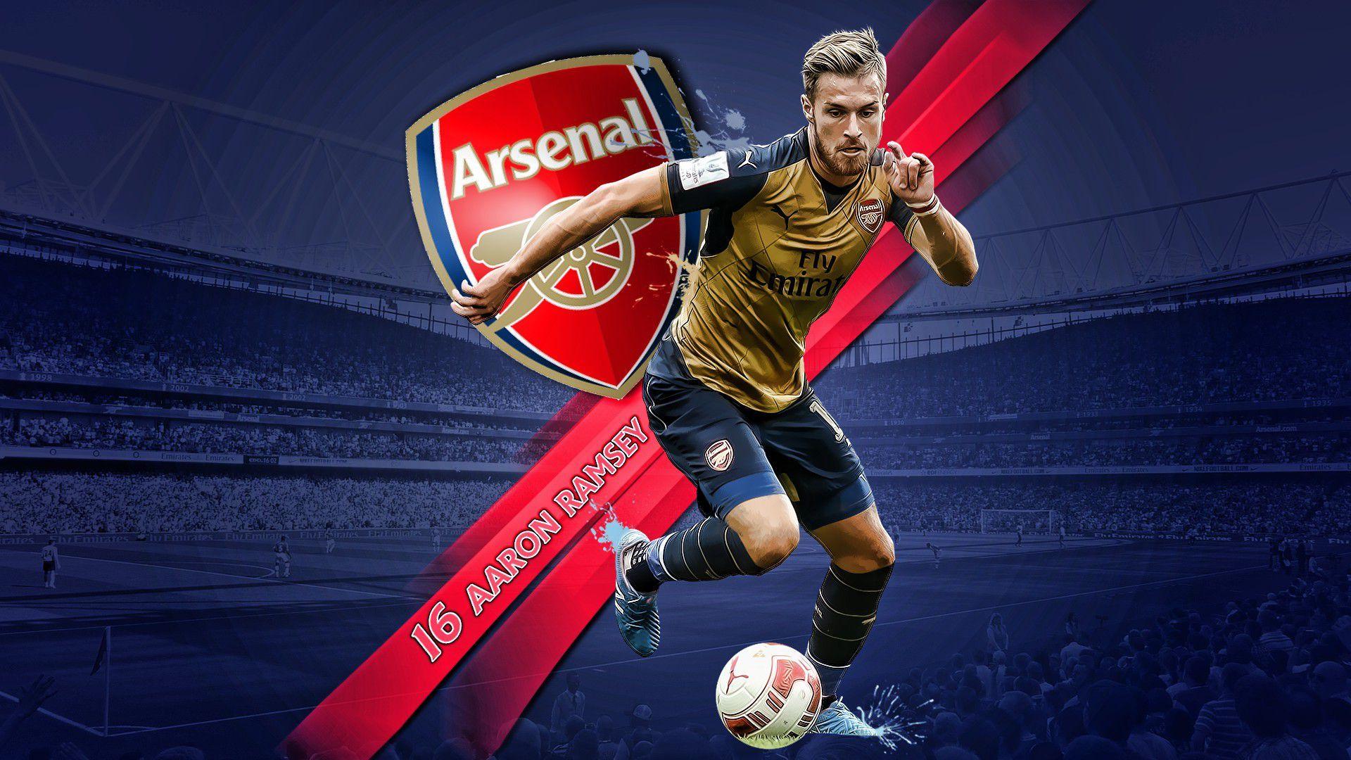 Aaron Ramsey Football Player Wallpaper