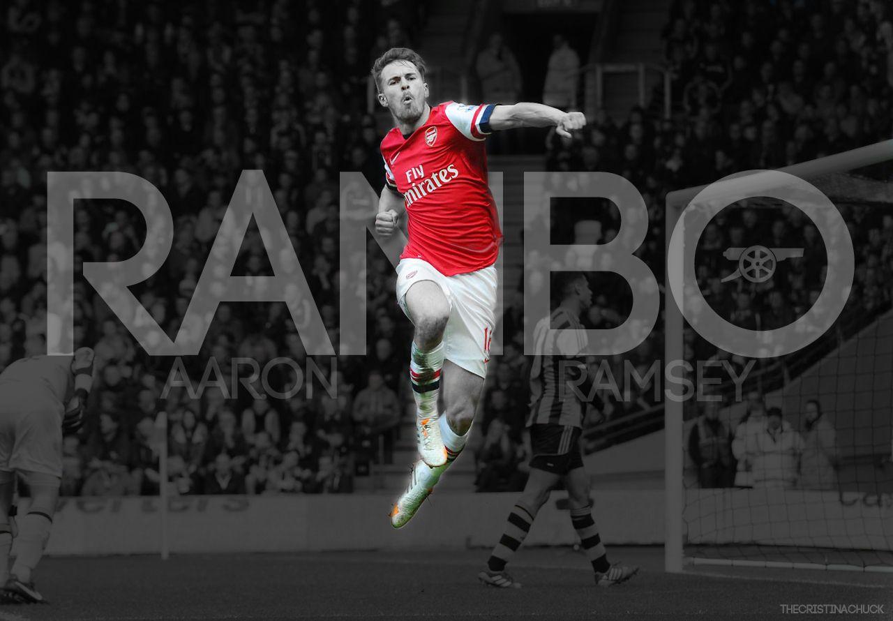 Aaron Ramsey Arsenal wallpaper HD 2016. wallpaper.wiki