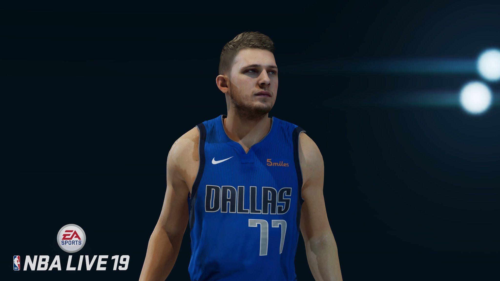 Luka Doncic NBA LIVE 19 Rating (Current Dallas Mavericks)