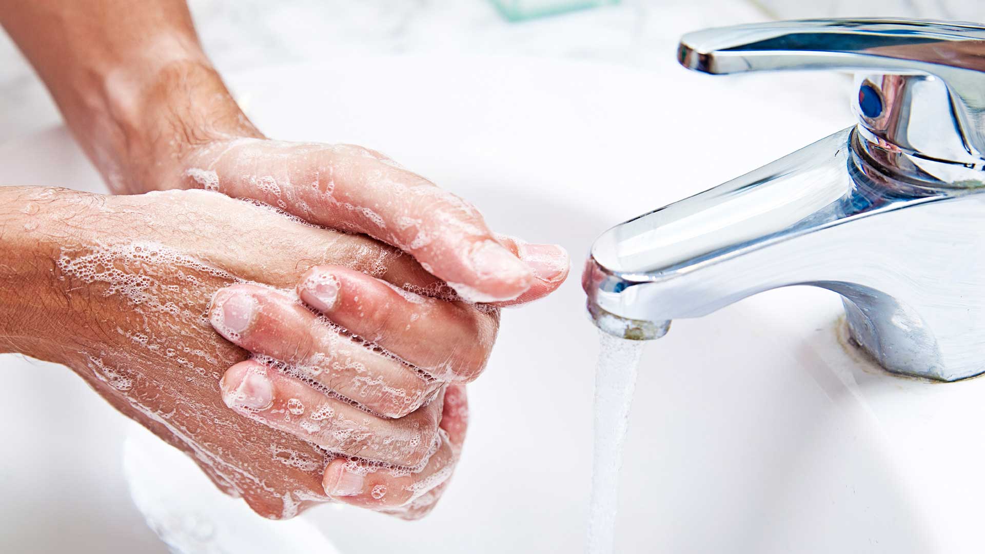 Washing Hands Desktop Background