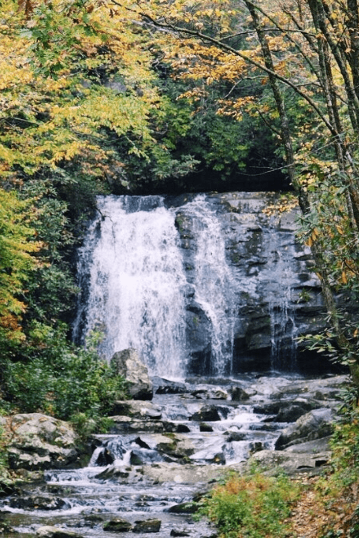 Meigs Falls the Great Smoky Mountains. Whimsical Waterfalls