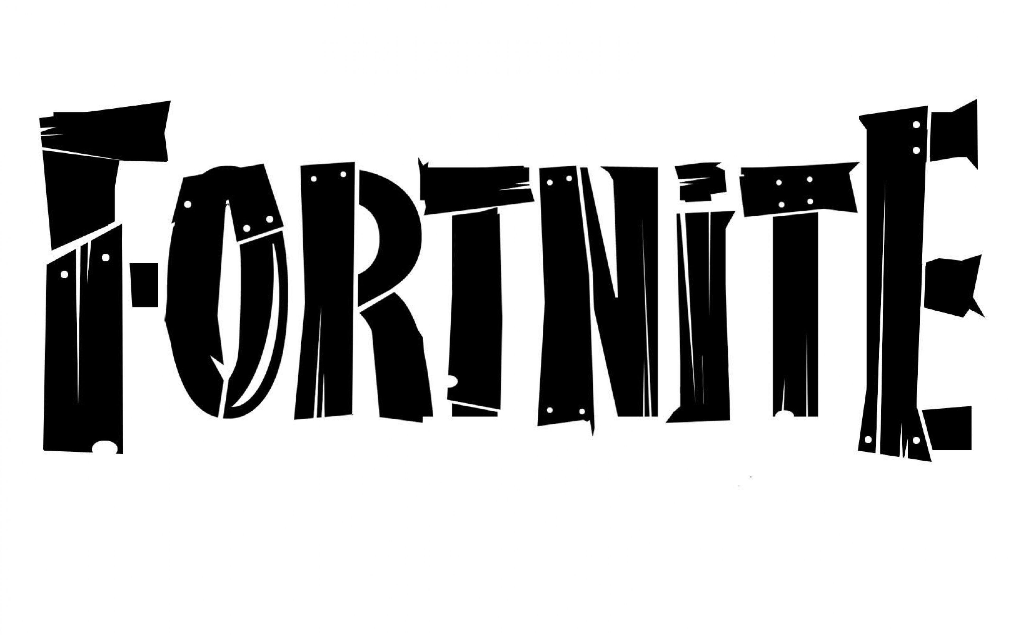 Fortnite Game Logo Widescreen Wallpapers 62255 3840x2400px.