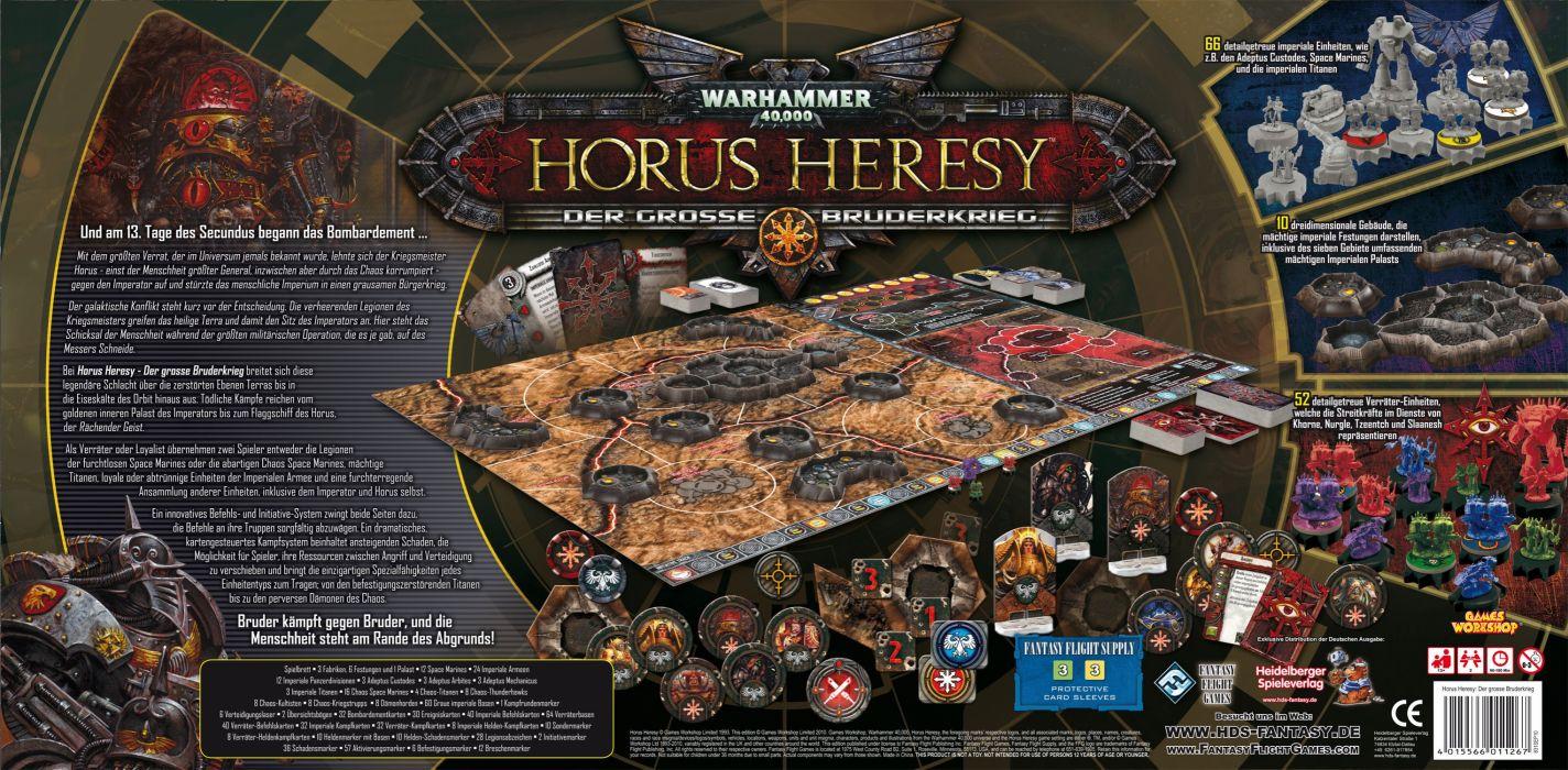 HORUS HERESY Warhammer 40k Board Game Sci Fi Wallpaperx1500