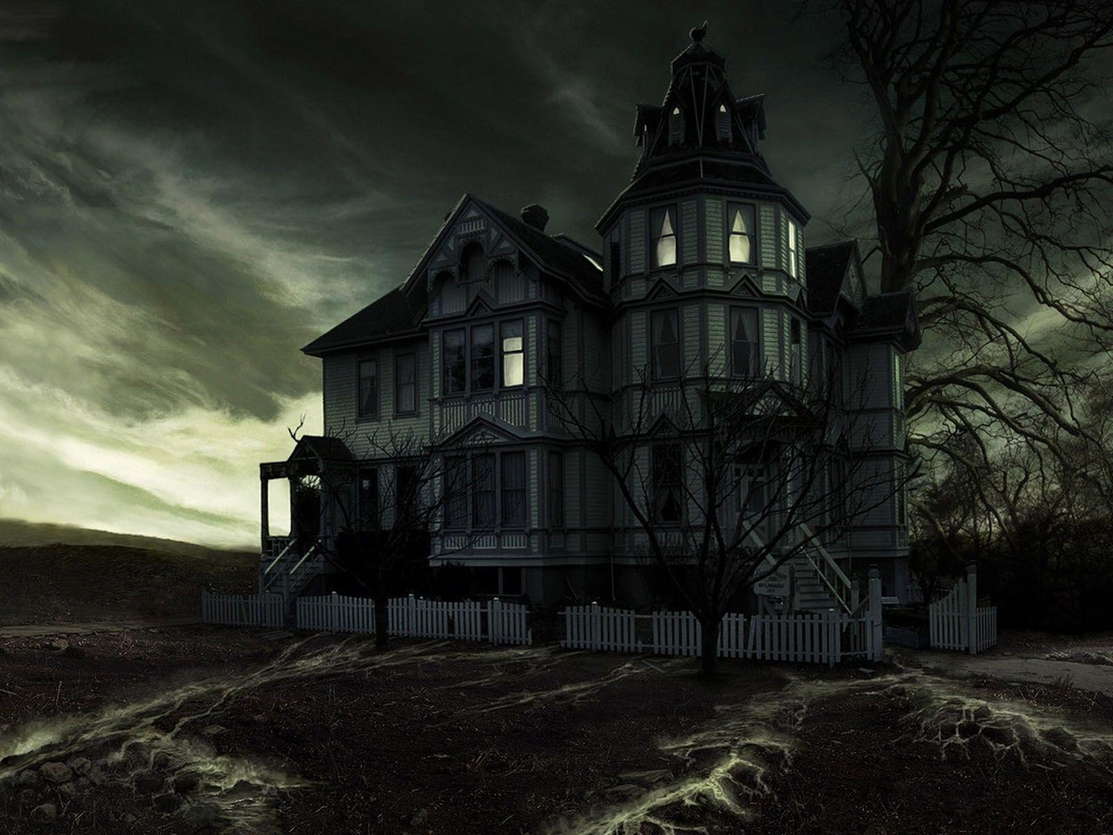 wallpaper: Horror House Wallpaper, haunted house
