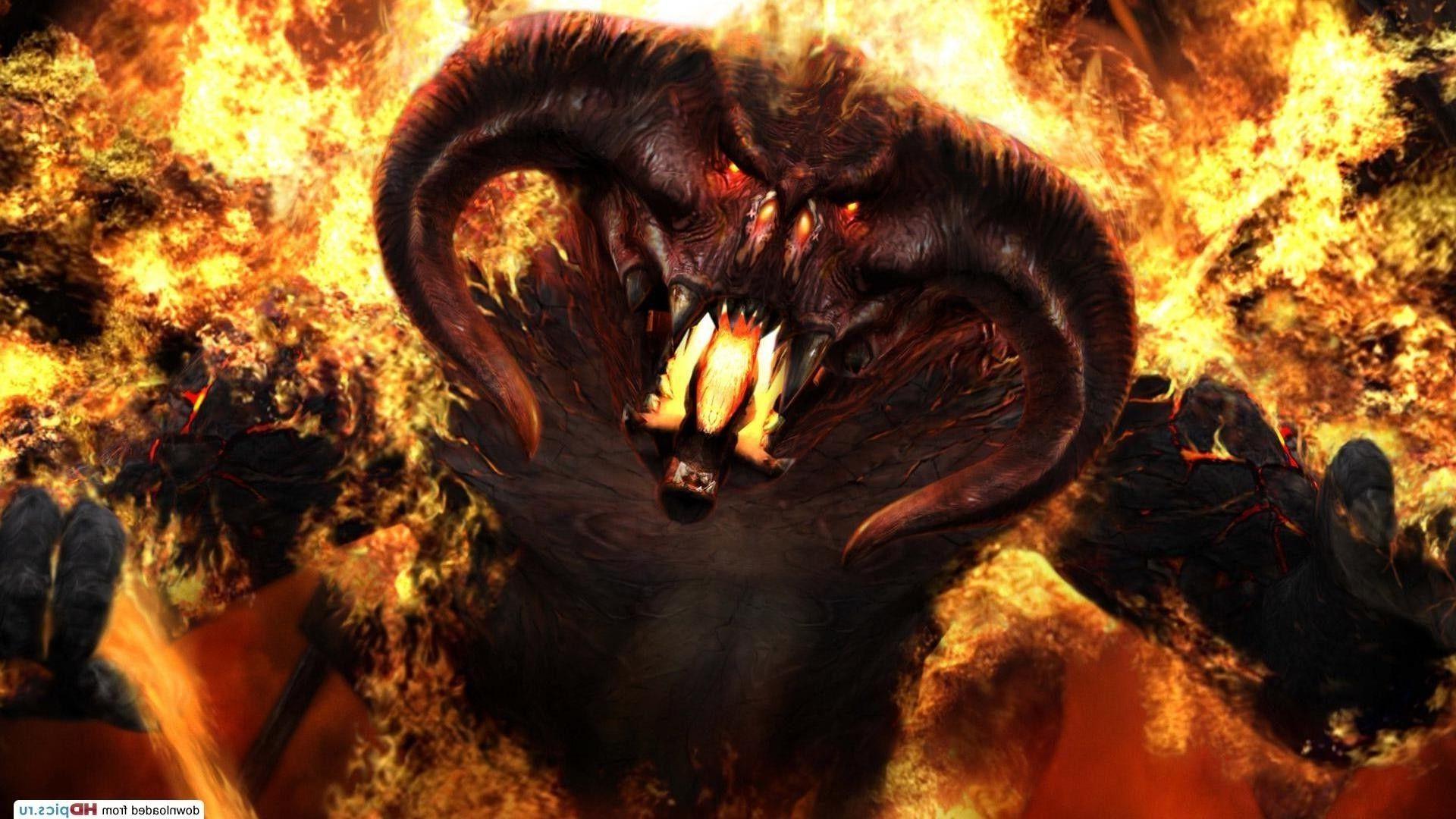 Balrog Background. Lord of the Rings