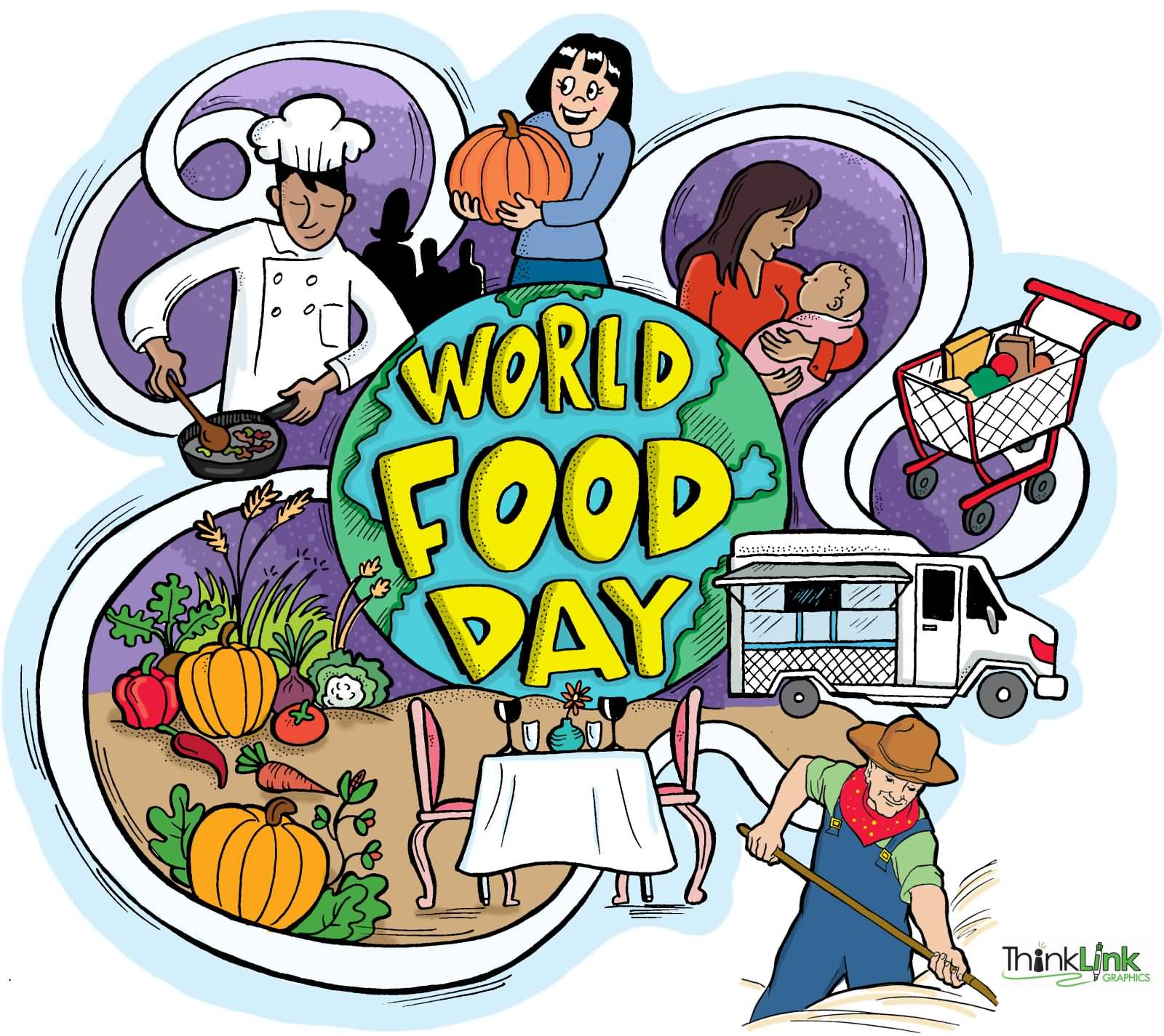 Beautiful Picture Of World Food Day Wishes 2016