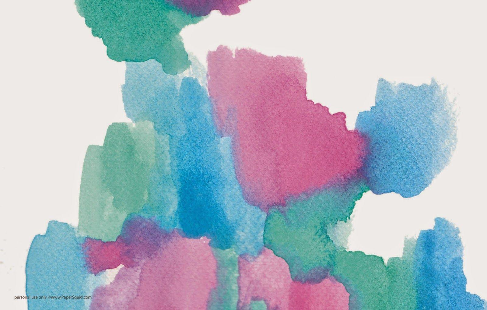 SERENDIPITY AND KATE: FRESH WATERCOLOUR WALLPAPER FREEBIES