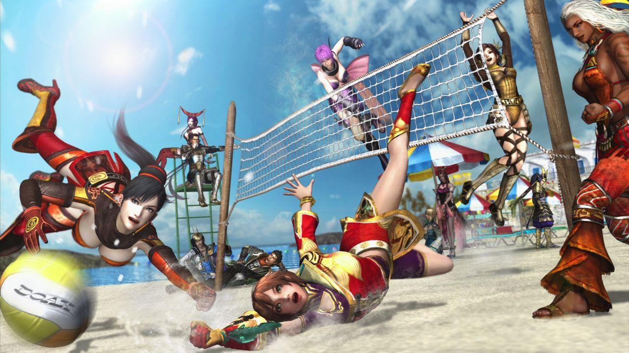 Warriors Orochi 3 Volleyball. Dead