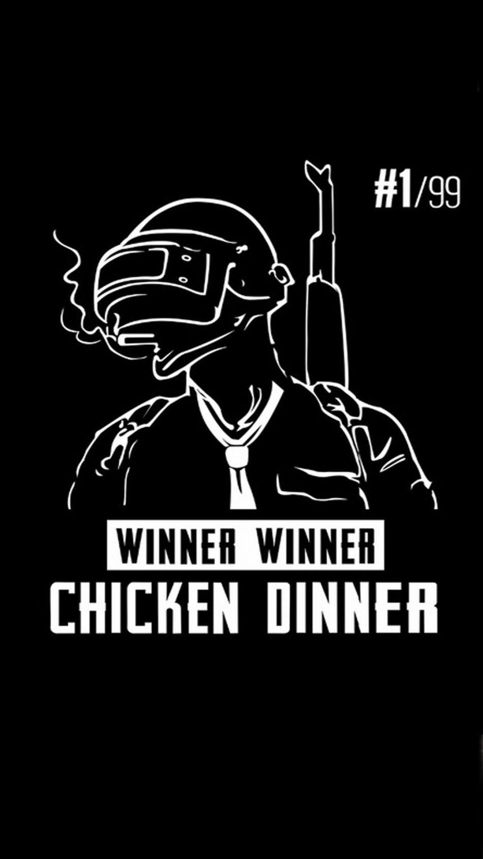 Winner Chicken Dinner PlayerUnknown's Battlegrounds (PUBG) Free 4K