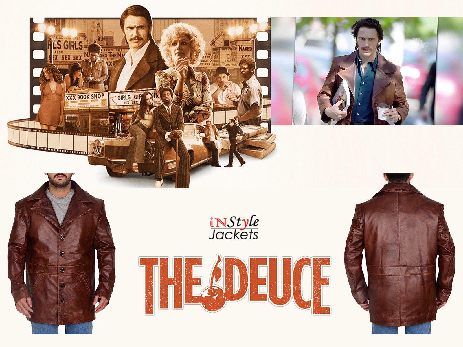 TV Series The Deuce Leather Coat