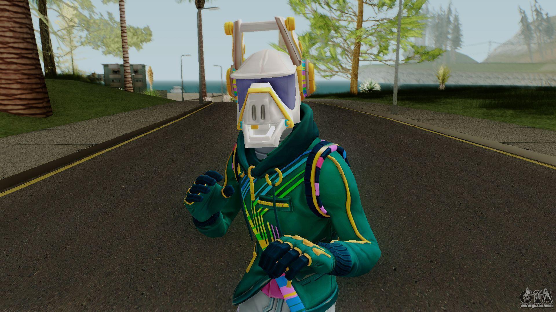 Fortnite DJ Yonder Skin for GTA San Andreas